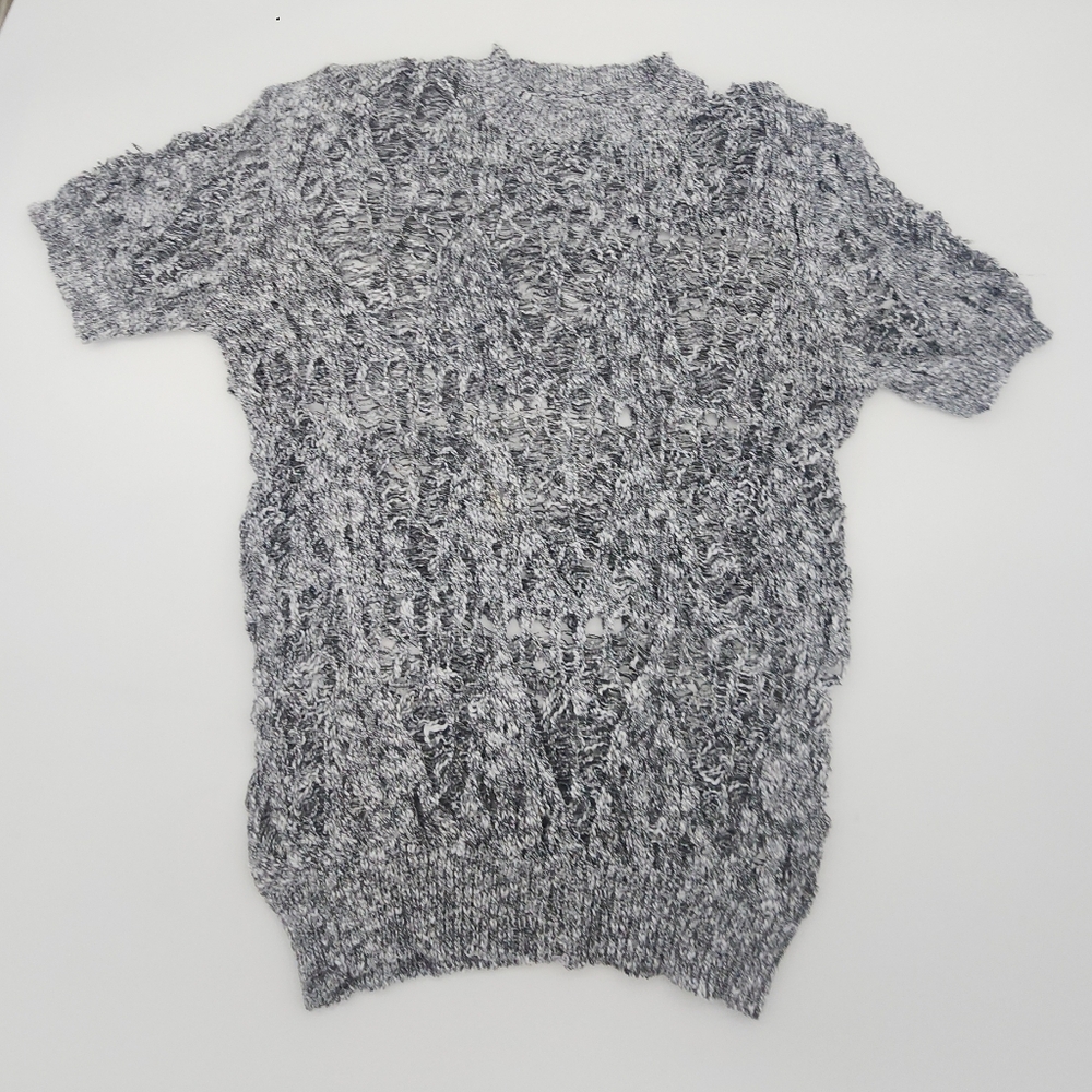 ROMWE Gray LOOSE Knit Sweater
